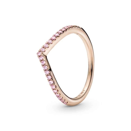 ANILLO PANDORA DESLUMBRANTE ROSE CHEVRON 186316C02