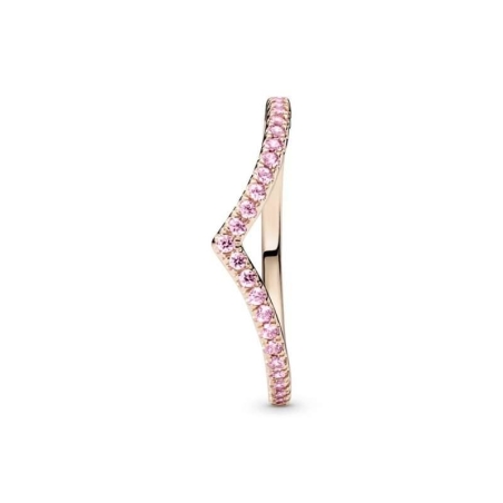 ANILLO PANDORA DESLUMBRANTE ROSE CHEVRON 186316C02