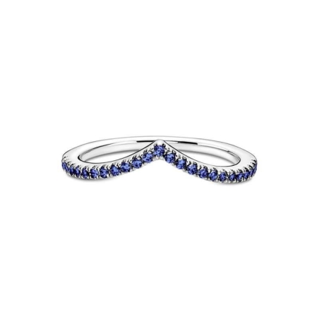 ANILLO PANDORA DESLUMBRANTE GALÓN AZUL 196316C02