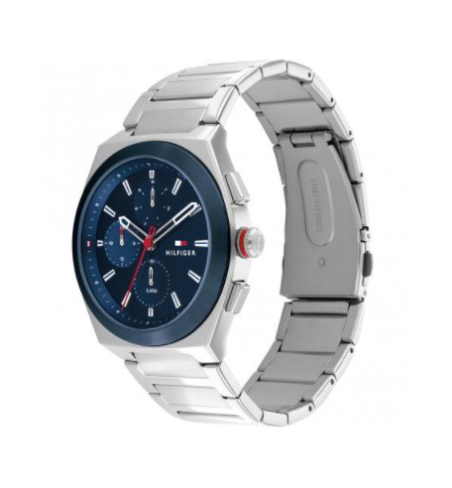 RELOJ TOMMY HILFIGER CONNOR HOMBRE ACERO ESFERA AZUL 1791896