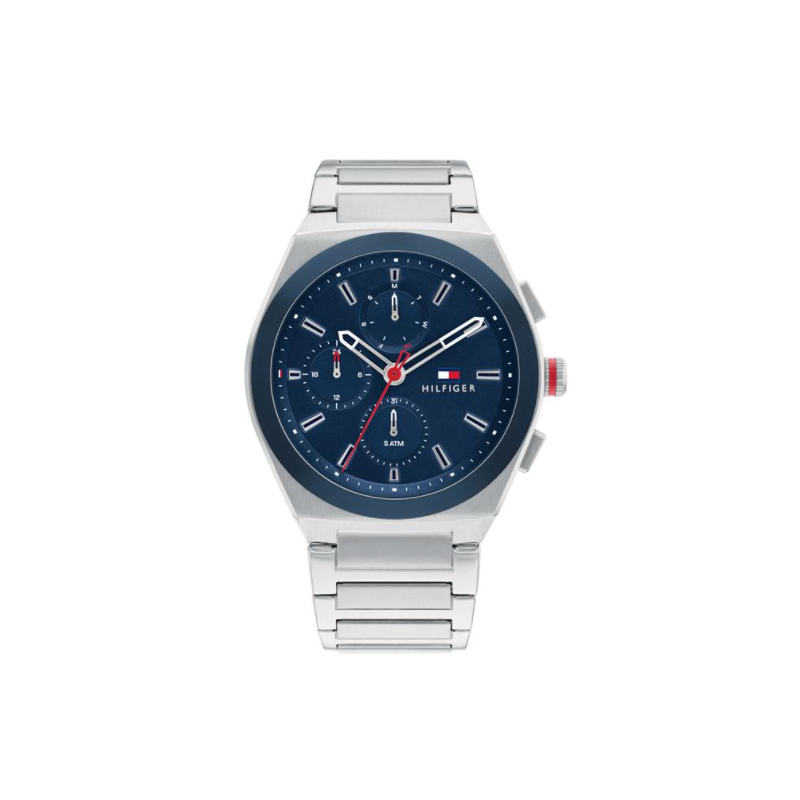 RELOJ TOMMY HILFIGER CONNOR HOMBRE ACERO ESFERA AZUL 1791896