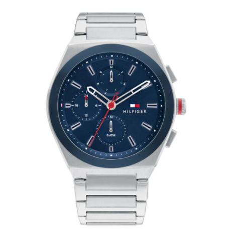 RELOJ TOMMY HILFIGER CONNOR HOMBRE ACERO ESFERA AZUL 1791896