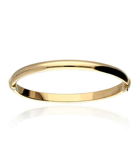 PULSERA "HUNTSVILLE" MEDIA CAÑA ORO 18K