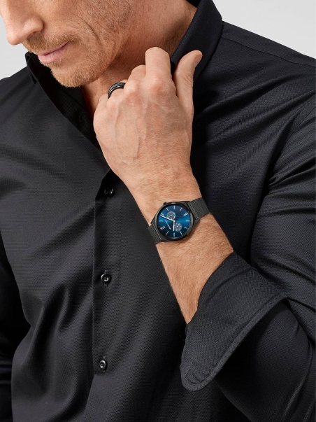 RELOJ BERING ULTRA SLIM NEGRO PULIDO CEPILLADO 17140-227