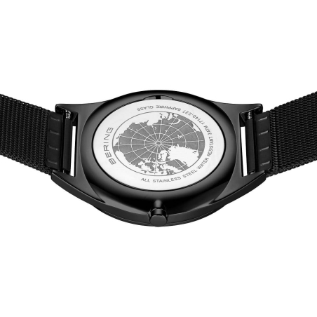 RELOJ BERING ULTRA SLIM NEGRO PULIDO CEPILLADO 17140-227