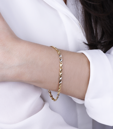 PULSERA "HOLLYWOOD" ORO 18K