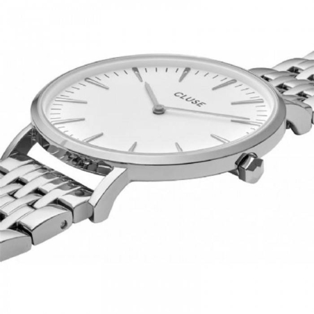 RELOJ CLUSE BOHO CHIC ACERO BLANCO COLOR PLATA CW0101201023