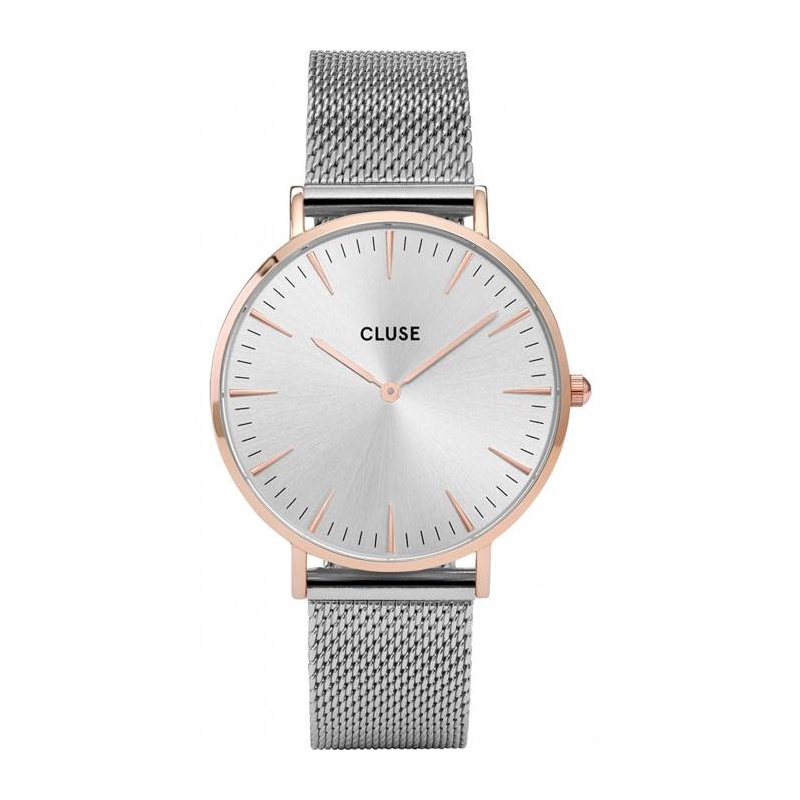 RELOJ CLUSE LA BOHÉME MESH PLATEADO MUJER CW0101201006