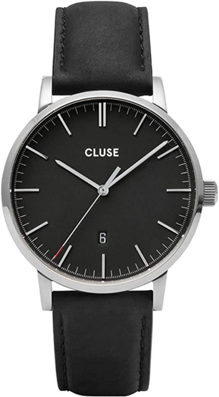 RELOJ CLUSE CORREA PIEL NEGRA HOMBRE CW0101501001