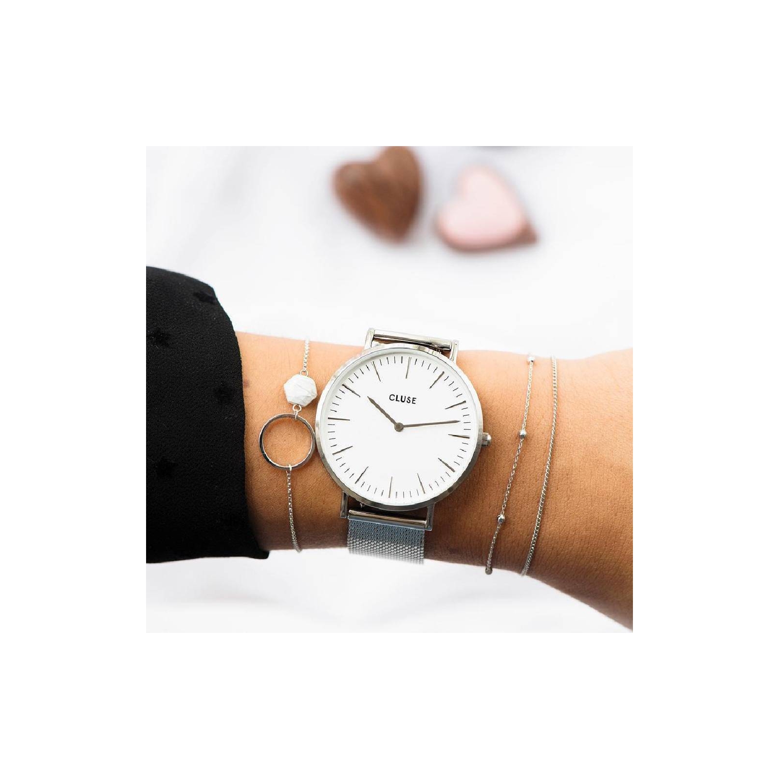 Reloj Cluse Mujer CLUSE Féroce Mini Reloj CW11709 Dorado/Naranja