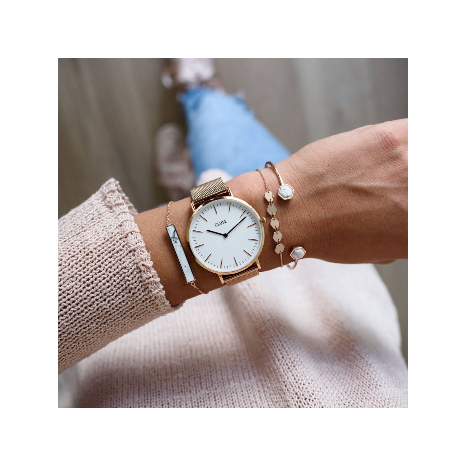 Rose Gold Colour Relojes Cluse Mujer Rebajas RELOJ CLUSE ACERO