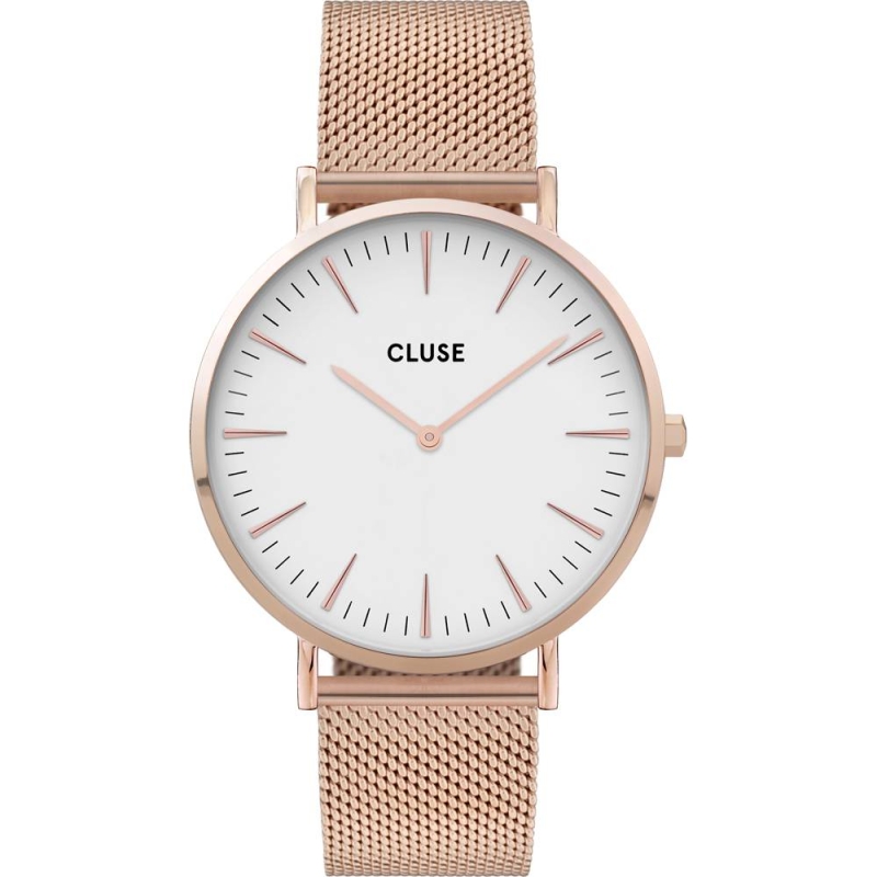 RELOJ CLUSE ACERO ROSA MUJER CW0101201001