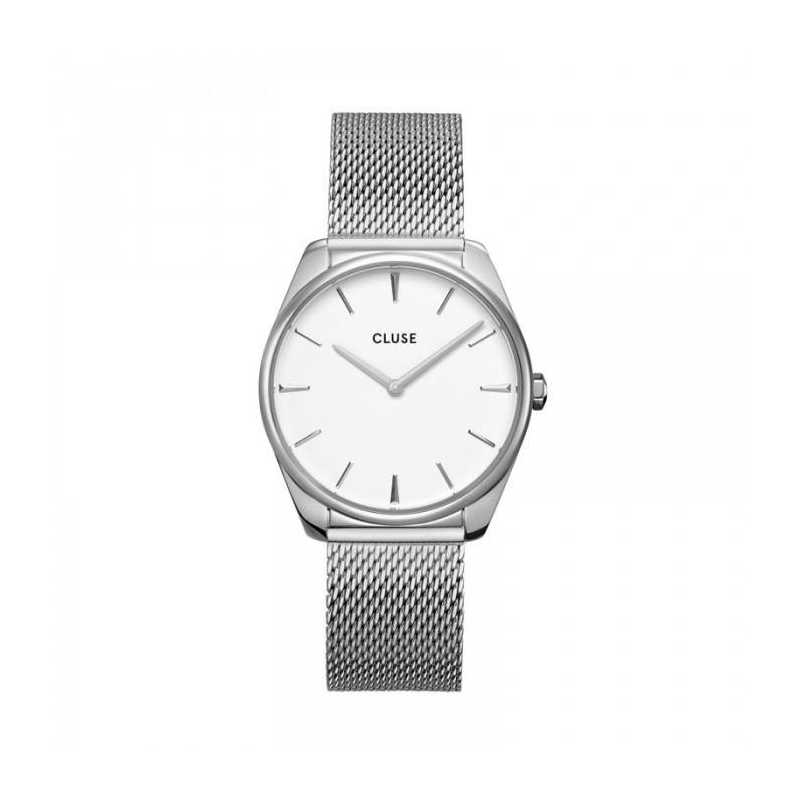 RELOJ CLUSE FÉROCE MESH MUJER PLATEADO CW0101212001