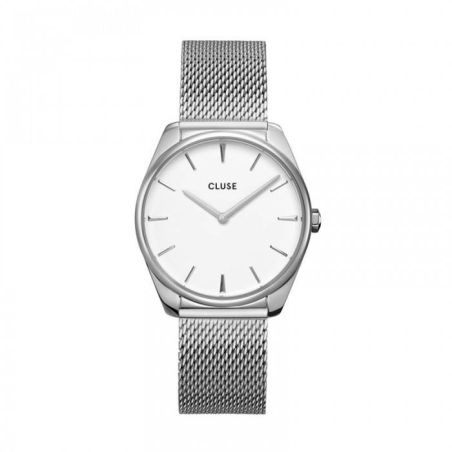 RELOJ CLUSE FÉROCE MESH MUJER PLATEADO CW0101212001