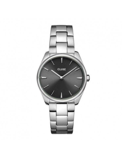 RELOJ CLUSE FÉROCE PETTITE ACERO GRIS OSCURO CW11202