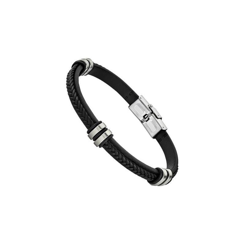 PULSERA LOTUS STYLE MEN BASIC PIEL HOMBRE LS2011-2/4