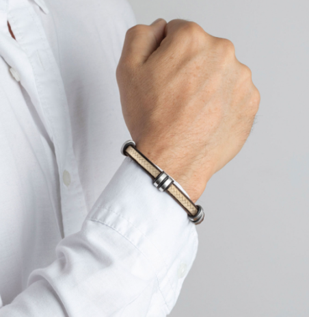 PULSERA LOTUS STYLE URBAN MAN ACERO HOMBRE LS1829-2/6