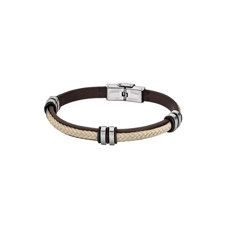 PULSERA LOTUS STYLE URBAN MAN ACERO HOMBRE LS1829-2/6