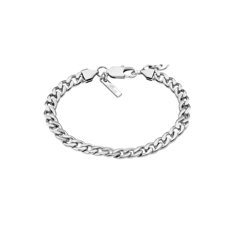 PULSERA LOTUS STYLE MEN IN BLACK ACERO HOMBRE LS1521-2/2