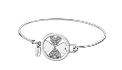 PULSERA LOTUS TRÉBOL STYLE MILLENNIAL ACERO MUJER LS2014-2/1