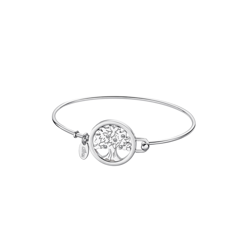 PULSERA LOTUS TRÉBOL STYLE MILLENNIAL ACERO MUJER LS2014-2/1