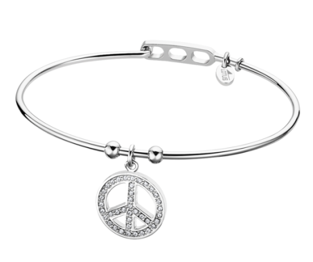 PULSERA LOTUS TRÉBOL STYLE MILLENNIAL ACERO MUJER LS2014-2/1