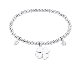 PULSERA LOTUS STYLE TRÉBOL MILLENNIAL ACERO MUJER LS2170-2/1