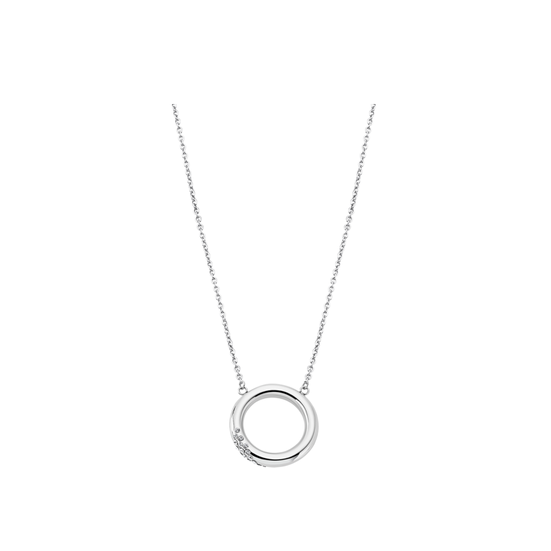 COLLAR LOTUS STYLE BLISS ACERO MUJER LS1947-1/1