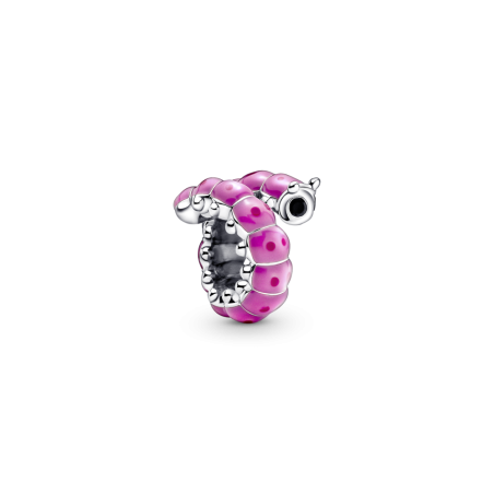 CHARM PANDORA PLATA DE LEY ORUGA RIZADA 790762C01