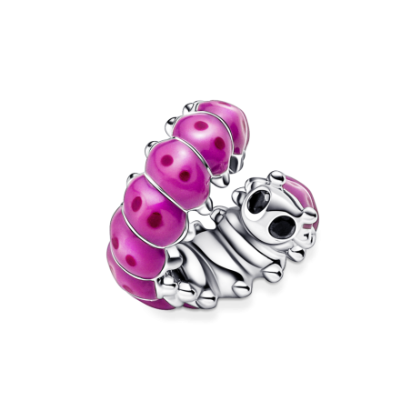 CHARM PANDORA PLATA DE LEY ORUGA RIZADA 790762C01