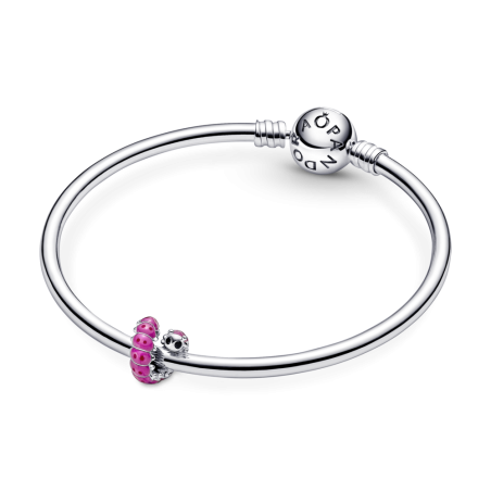 CHARM PANDORA PLATA DE LEY ORUGA RIZADA 790762C01