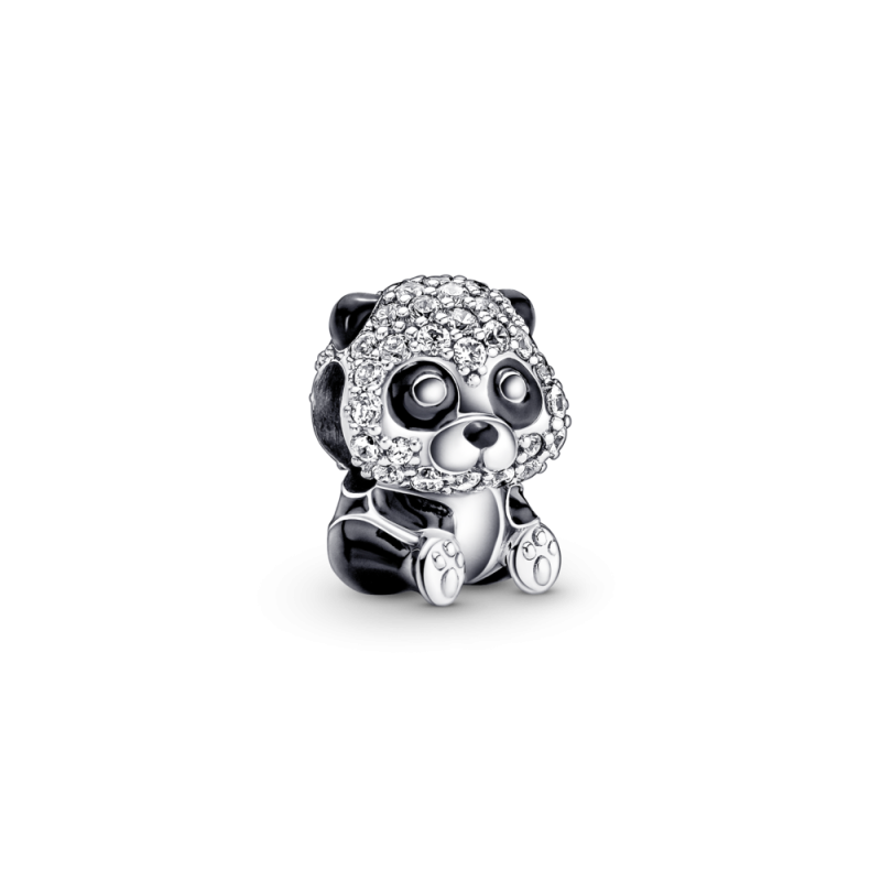 CHARM PANDORA PLATA DE LEY PANDA BRILLANTE 790771C01