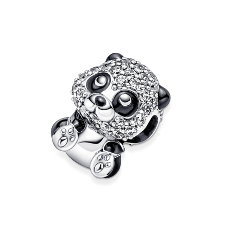 CHARM PANDORA PLATA DE LEY PANDA BRILLANTE 790771C01