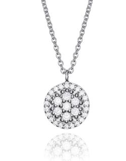 COLGANTE VICEROY CLASICA PLATA DE LEY DISCO PAVE 71040C000 38