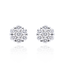 PENDIENTES "FURORE" ORO 18K DIAMANTES 0.90 CTS