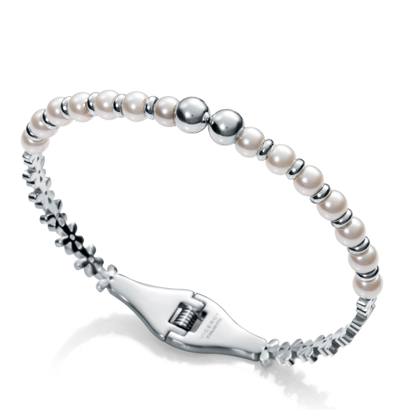 Viceroy Bracelet Homme En Argent Sterling 925 - Modèle 14125P01011, Marron, Avec étui
