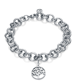 PULSERA VICEROY ACERO CON ESLABONES Y ARBOL DE LA VIDA 15122P01012