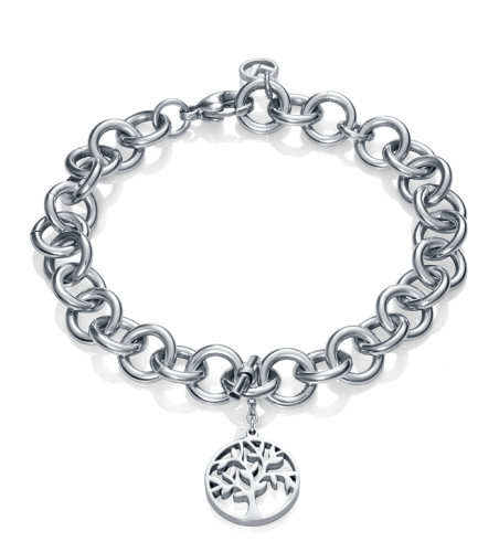 PULSERA VICEROY ACERO CON ESLABONES Y ARBOL DE LA VIDA 15122P01012