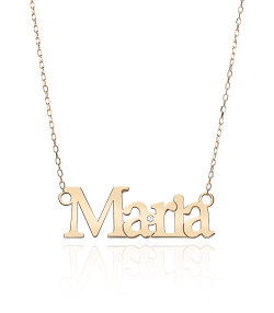 GARGANTILLA "FONTANA" PERSONALIZADA DIAMANTE Y ORO 18K