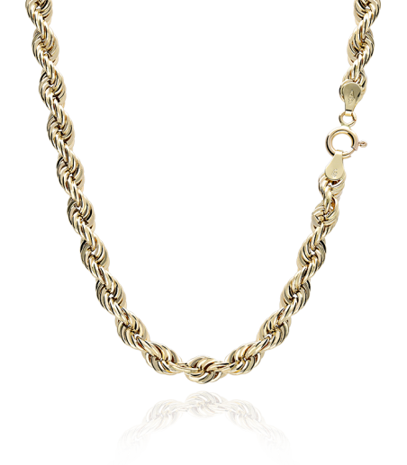 CORDON SALOMÓNICO "AUGUSTA" ORO 18K 60 CM