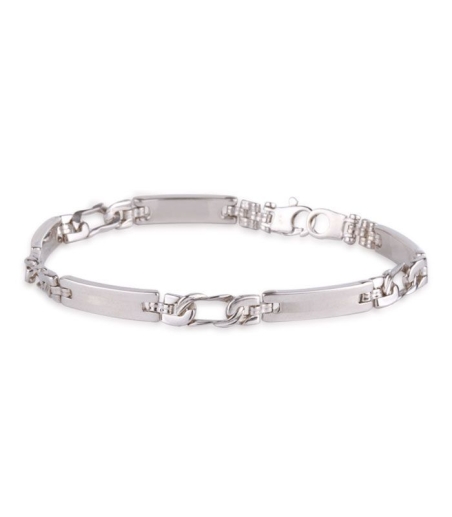 Pulsera Hombre de Plata