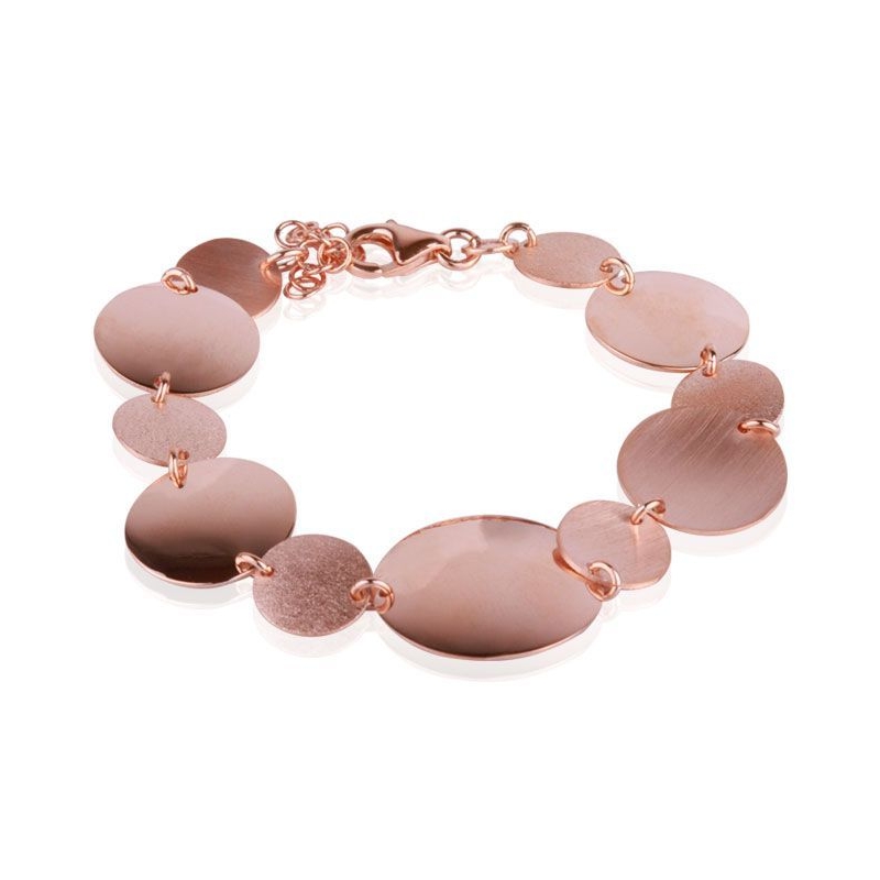 Pulsera Baño de Oro Rosa