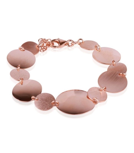 Pulsera Baño de Oro Rosa