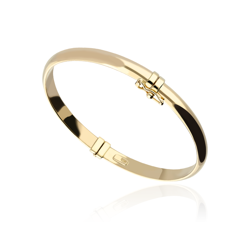 Pulsera Oro 18k rígida 