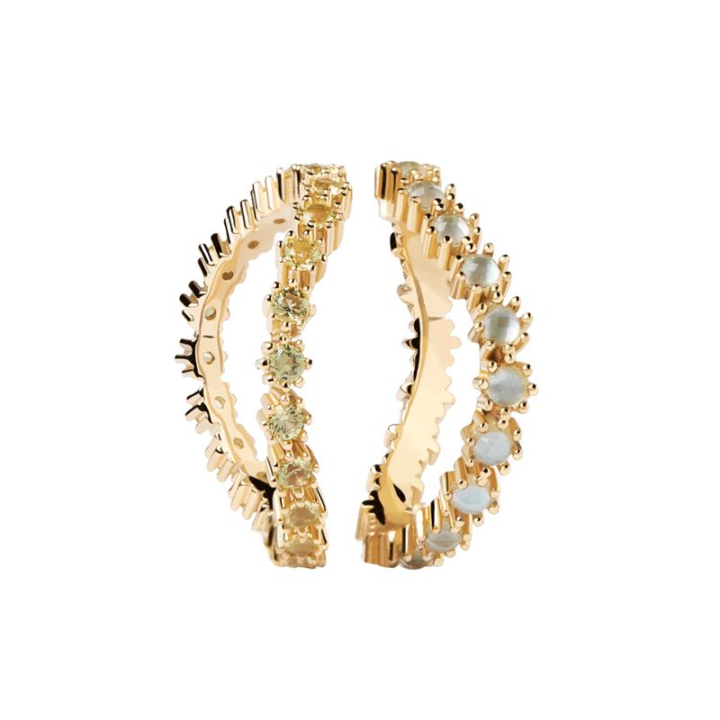 ANILLOS PDPAOLA KARA PLATA BAÑO ORO MUJER AN01-640 ANILLOS PDPAOLA KARA PLATA BAÑO ORO MUJER AN01-640