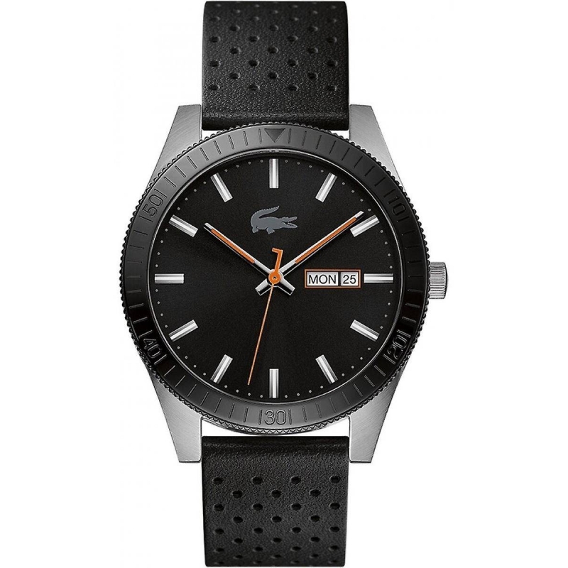 RELOJ LACOSTE WATCHES PIEL NEGRA HOMBRE 2010982