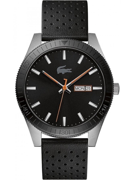 RELOJ LACOSTE WATCHES PIEL NEGRA HOMBRE 2010982