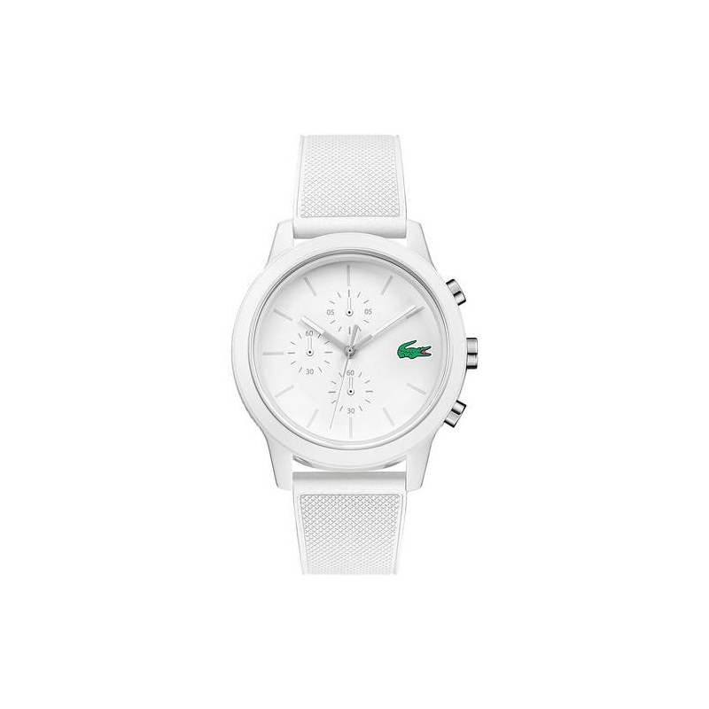 RELOJ LACOSTE CRONOGRAFO BLANCO SILICONA HOMBRE 2010974