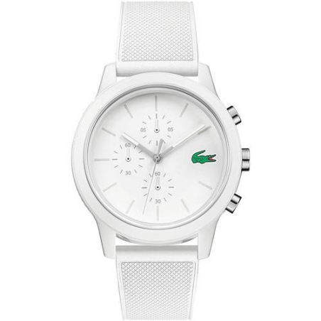 RELOJ LACOSTE CRONOGRAFO BLANCO SILICONA HOMBRE 2010974