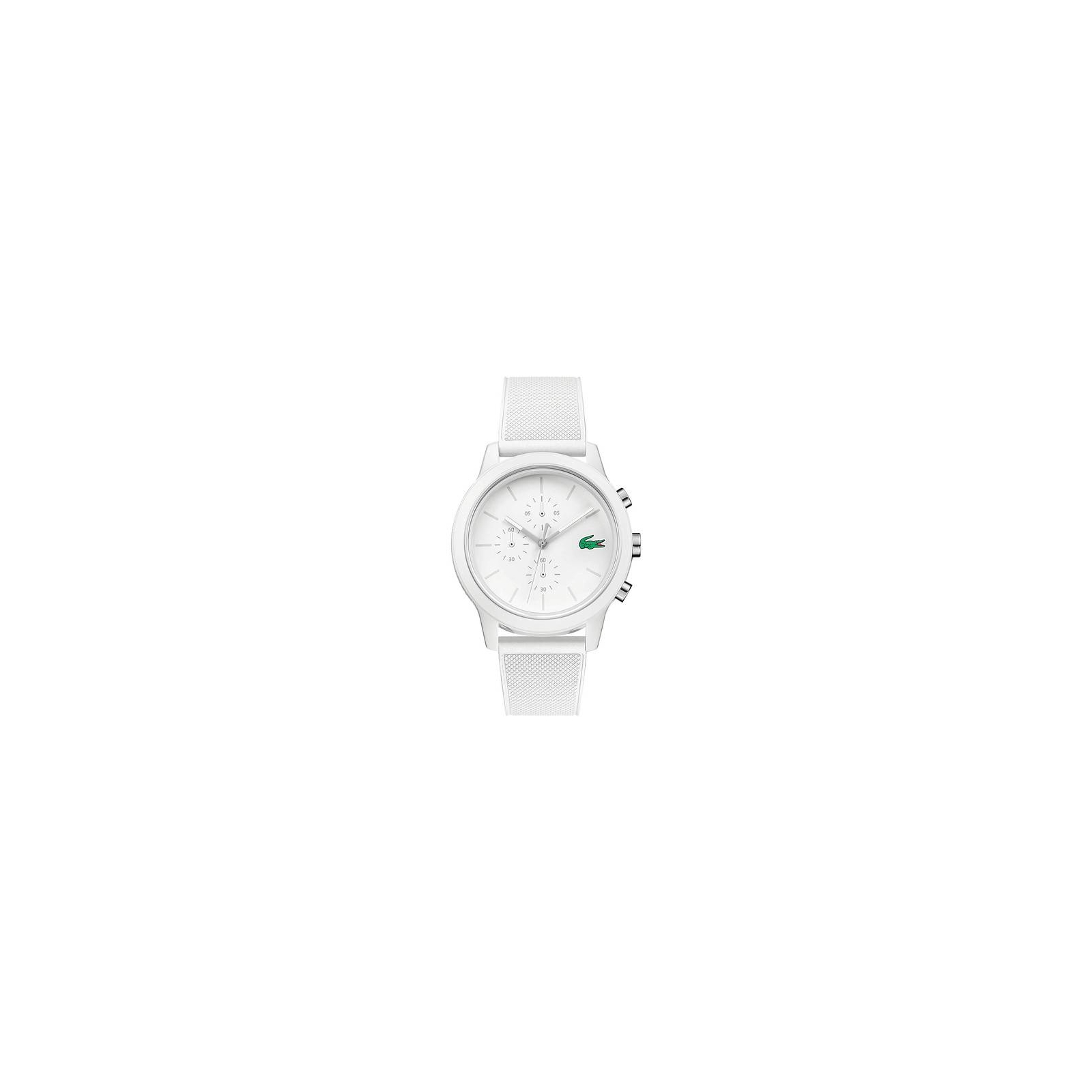 RELOJ LACOSTE CRONOGRAFO BLANCO SILICONA HOMBRE 2010974
